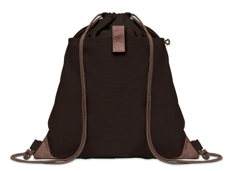 Recycled cotton drawstring bag - PANDA BAG