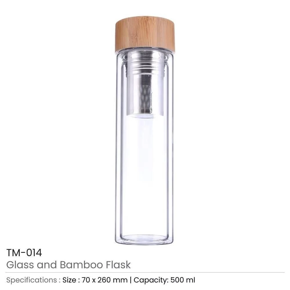 Double Wall Glass Bottles