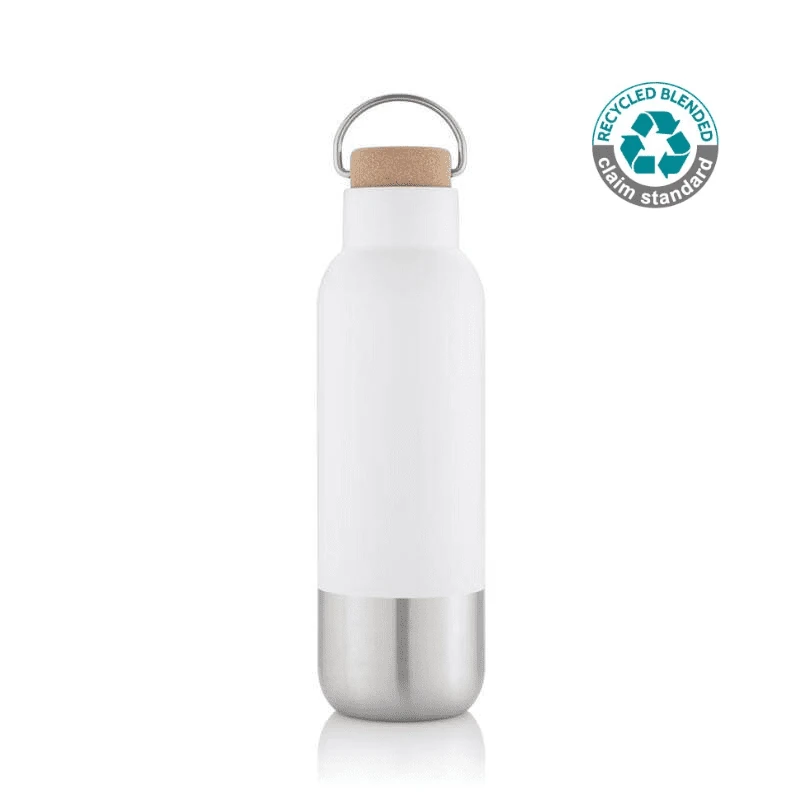 AVERSA - Hans Larsen RCS Recycled Stainless Steel Insulated Water Bottle - Black