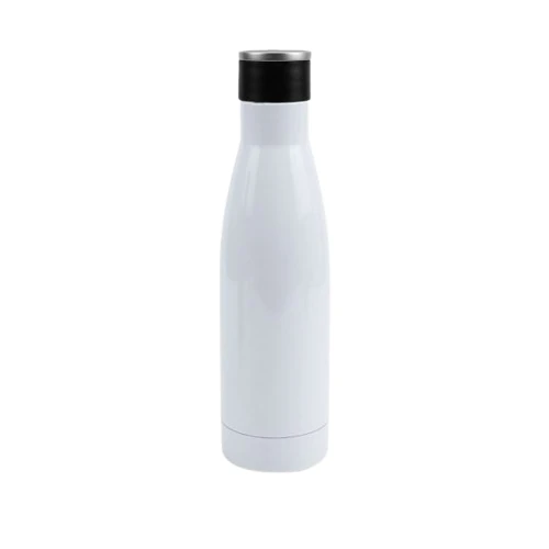 Double Wall SS Bottles, Twist-off Lid, SS Foldable Handle, 500ml