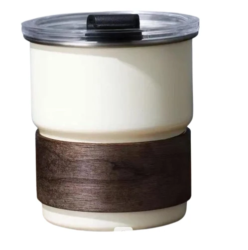 Stainless Steel Coffee Mug with Lid