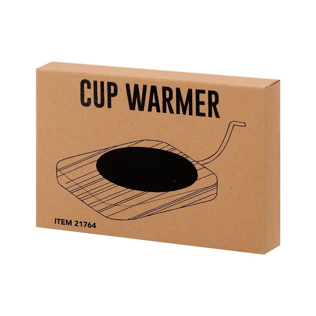 Bamboo mug warmer