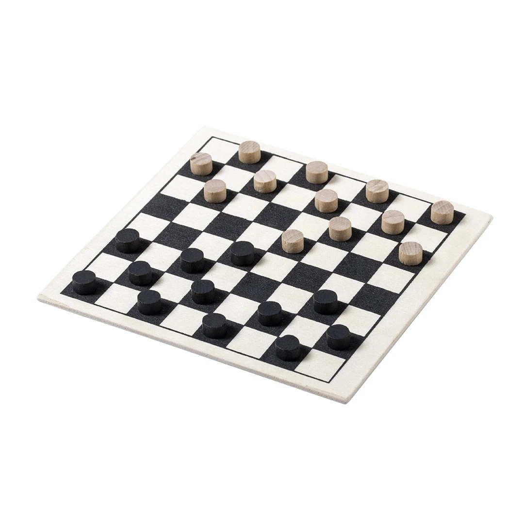 3-in-1 Wooden Board Game Set