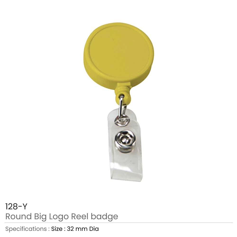 Round Logo Badge Reel
