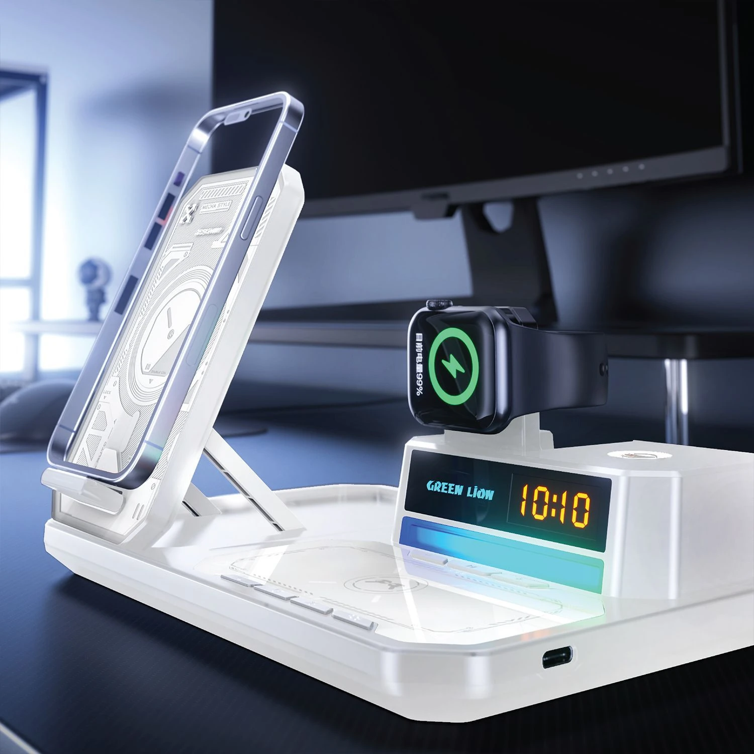 Wireless Charger Multifunctional 6 in 1